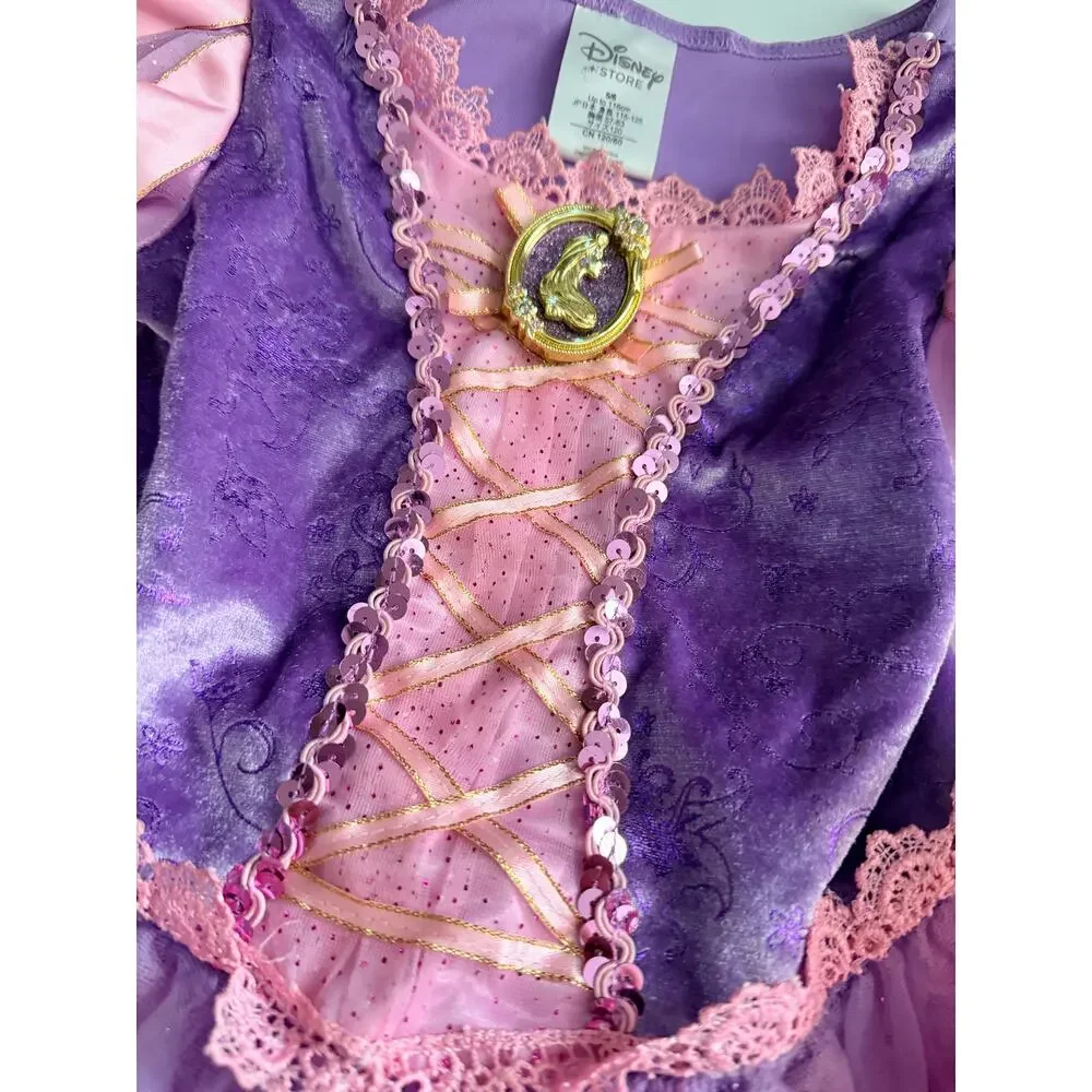 Disney Store Rapunzel Light-Up Dress for Girls